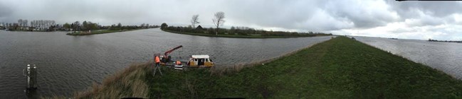 Vaarwegmarkering werkschip Stien nr2