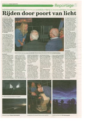 krantenartikel Wieringermeerbode