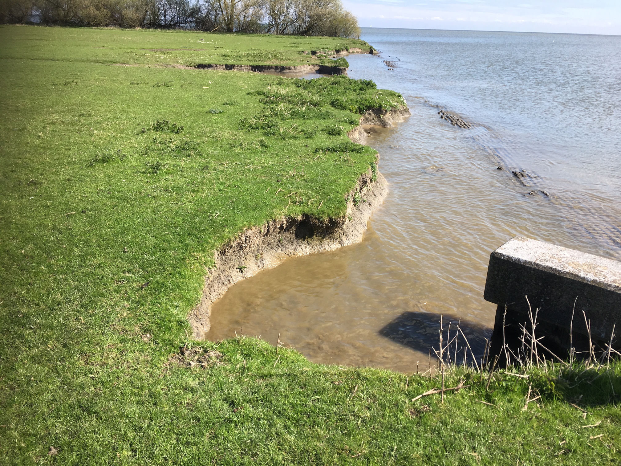 Vooroever Oosterdijk Enkhuizen hersteld