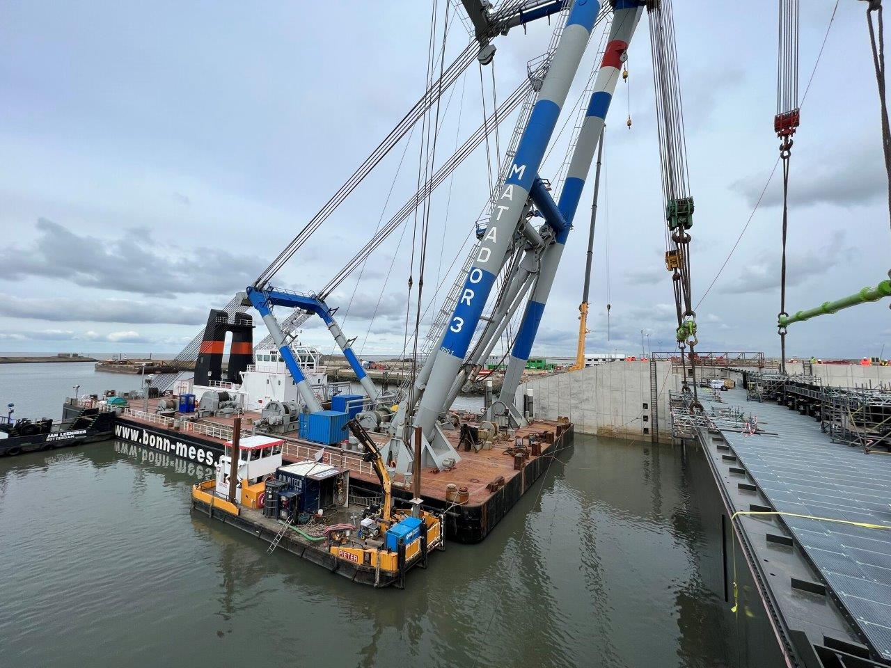 Werkzaamheden Keersluis Kornwerderzand