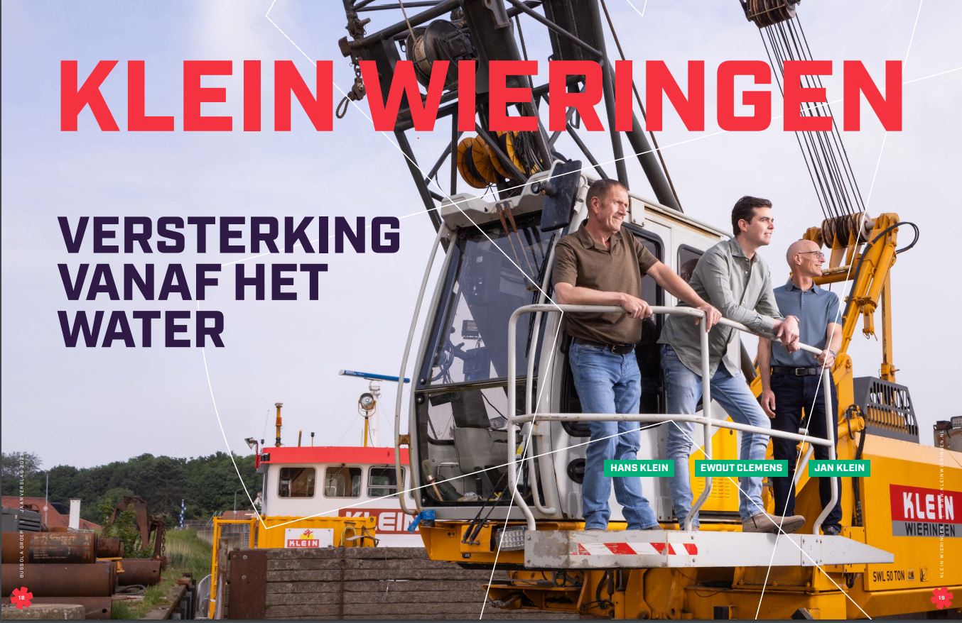 Klein Wieringen maakt onderdeel uit van de Bussola Groep