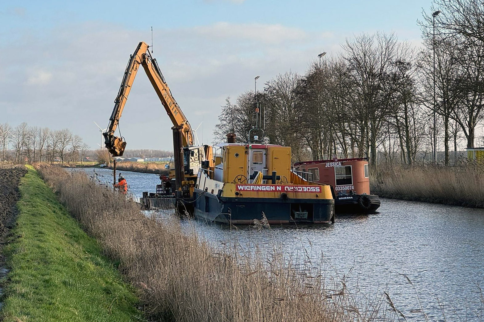 Update vanaf het water