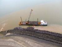 Stortsteen IJsdijk Texel