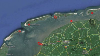 Locaties Waddenzee bestek klein variabel onderhoud