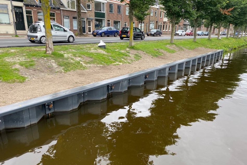 Project aanbrengen damwand koopvaardersbinnenhaven Den Helder